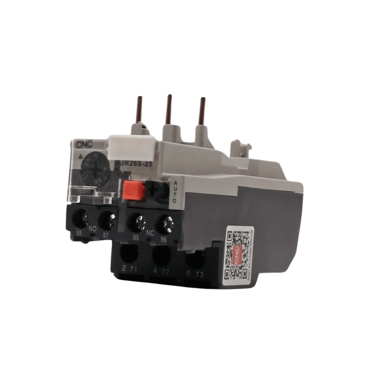 Rele Termico para Contactor 2.5 - 4A CNC - Vista 3