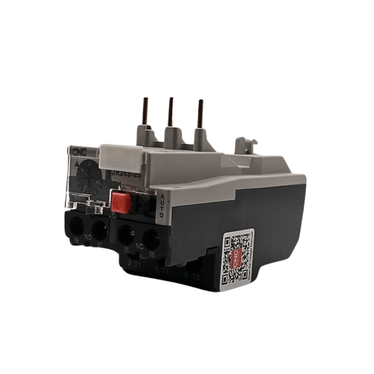 Rele Termico para Contactor 4 - 6A CNC - Vista 3