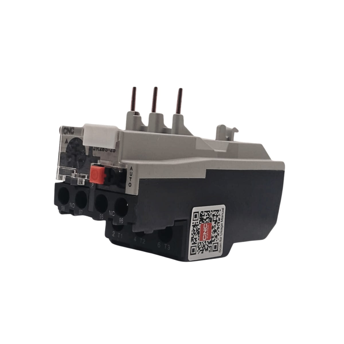 Rele Termico para Contactor 7 - 10A CNC - Vista 3