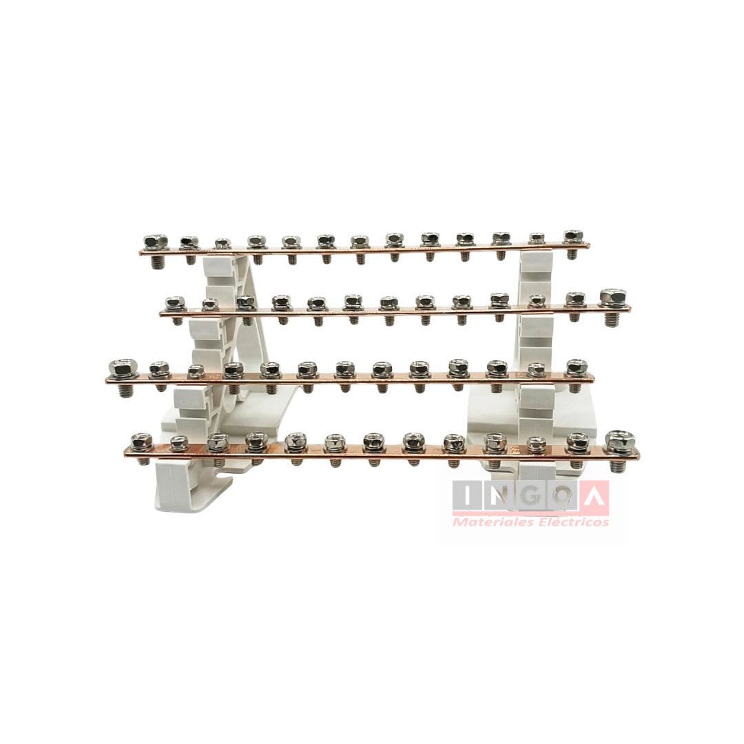 Repartidor Tetrapolar 11 Posic. 200A (Ocupa 15 Mod.)2