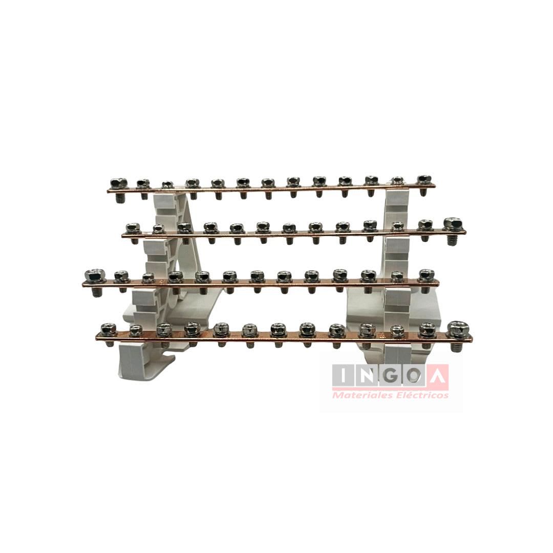 Repartidor Tetrapolar 11 Posic. 160A (Ocupa 15 Mod.)2