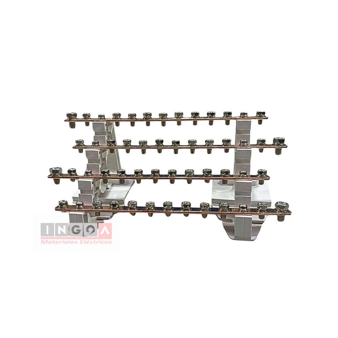 Repartidor Tetrapolar 11 Posic. 160A (Ocupa 15 Mod.)4