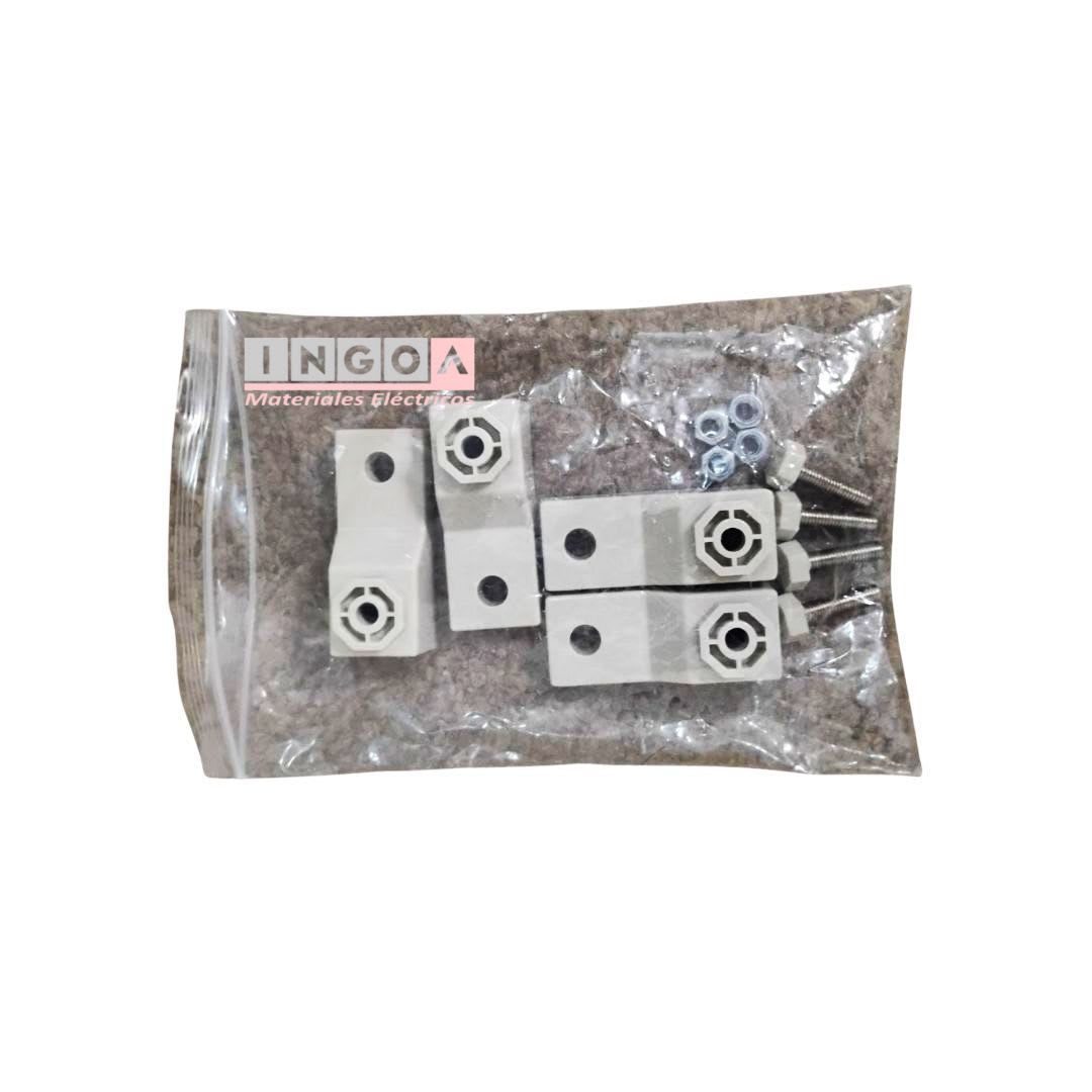 Gabinete Tablero de Poliéster 400x300x200mm 1 Puerta + Placa Montaje IP6510