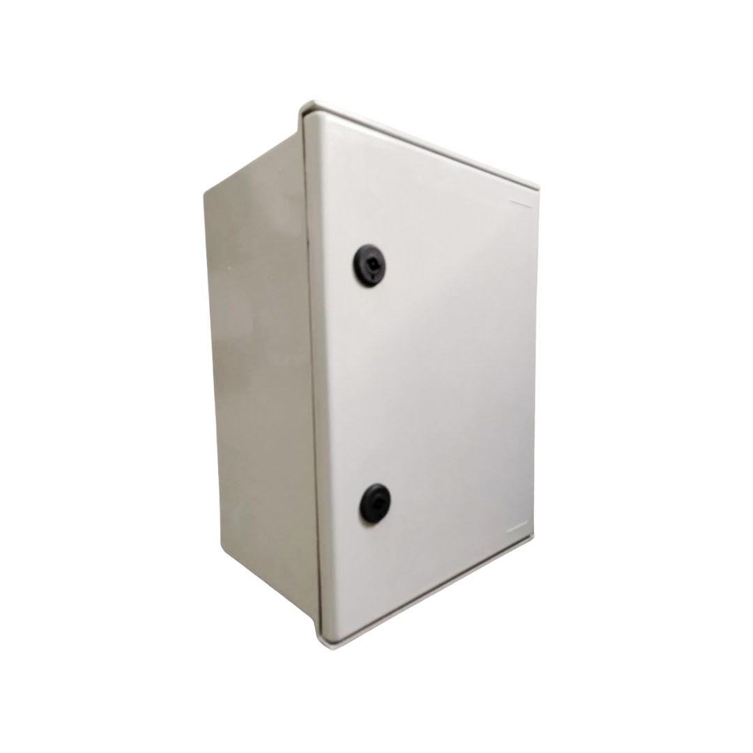 Gabinete Tablero de Poliéster 400x300x200mm 1 Puerta + Placa Montaje IP65 - Imagen Principal