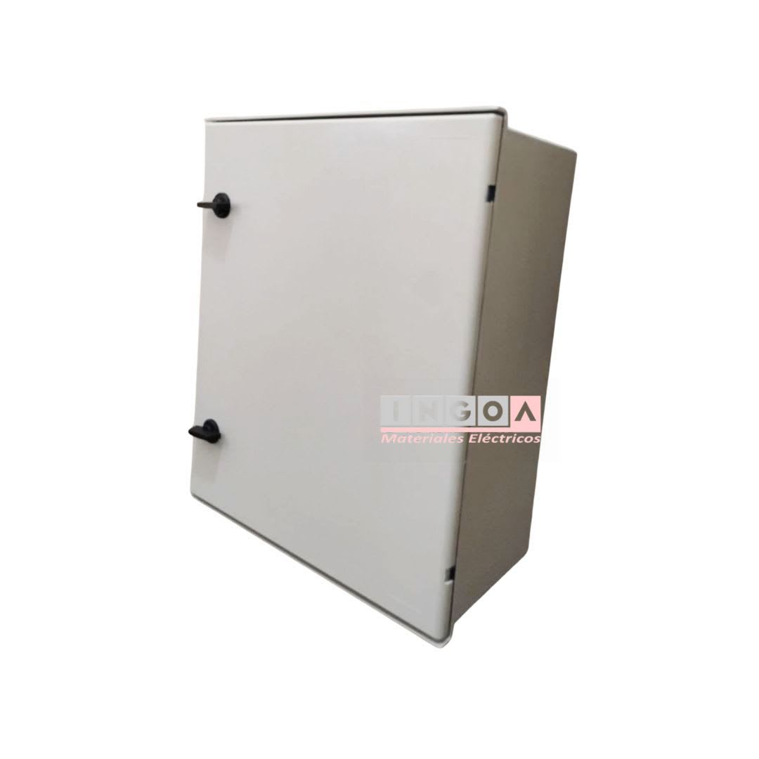 Gabinete Tablero de Poliéster 500x400x200mm 1 Puerta + Placa Montaje IP65 3