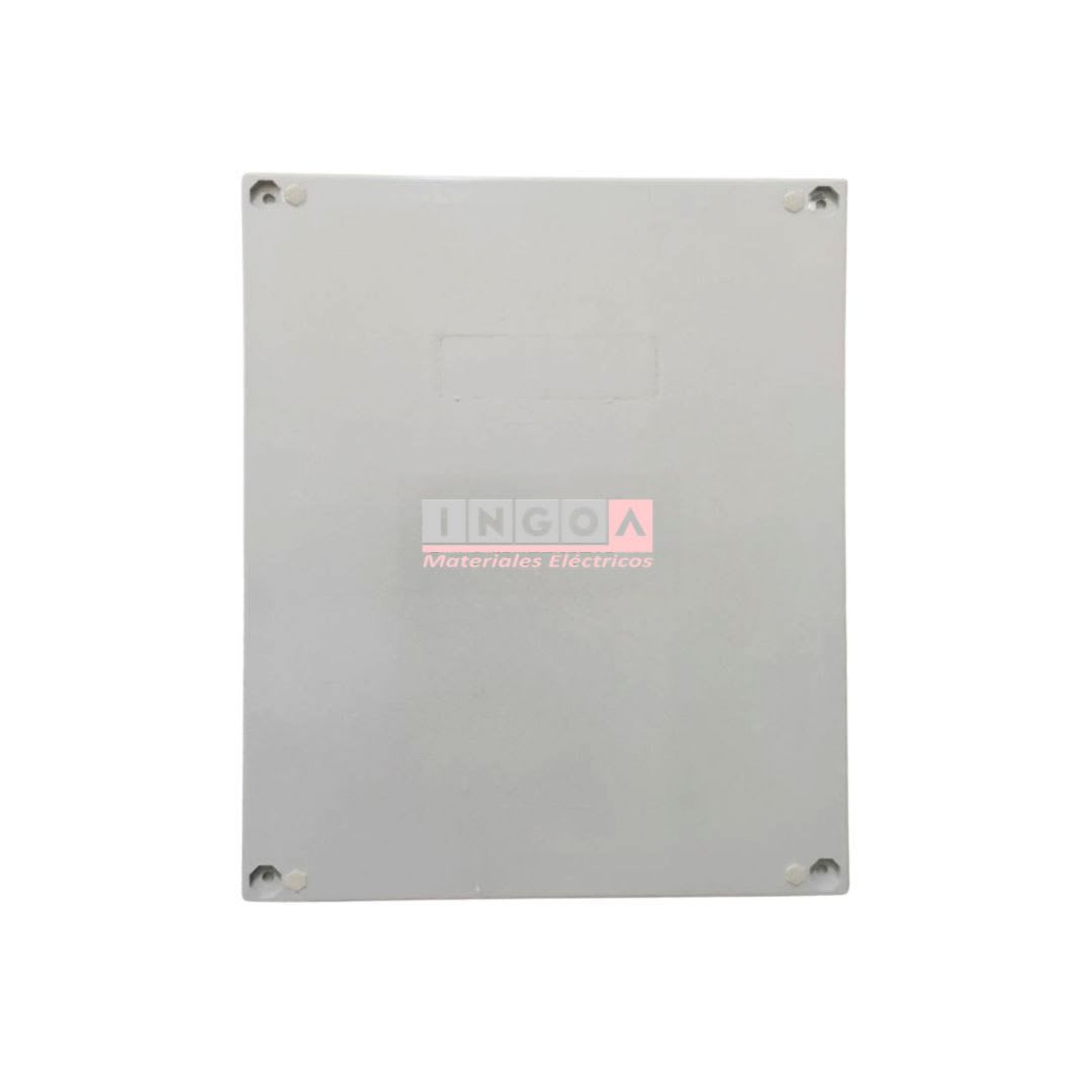Gabinete Tablero de Poliéster 600x500x230mm 1 Puerta + Placa Montaje IP657