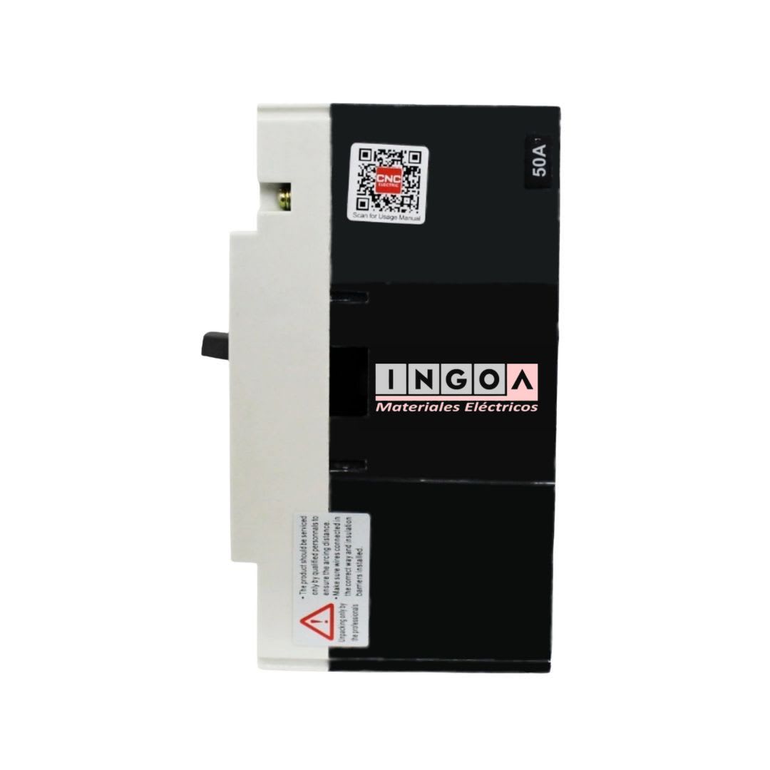 Interruptor  Automático  Caja  Moldeada  4x50A 50KA CNC4