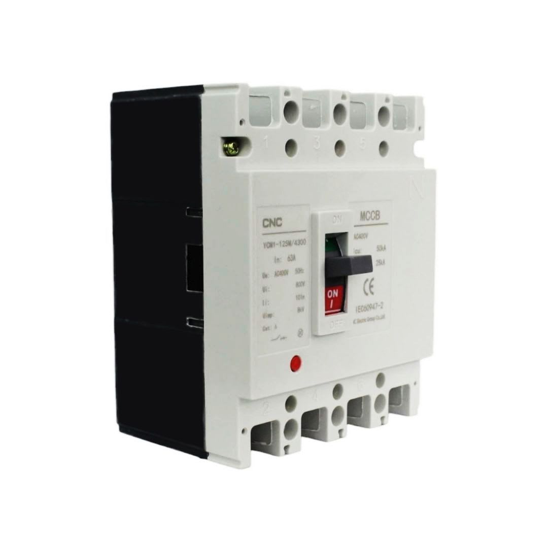 Interruptor Automatico Caja Moldeada 4x63A 50KA CNC3