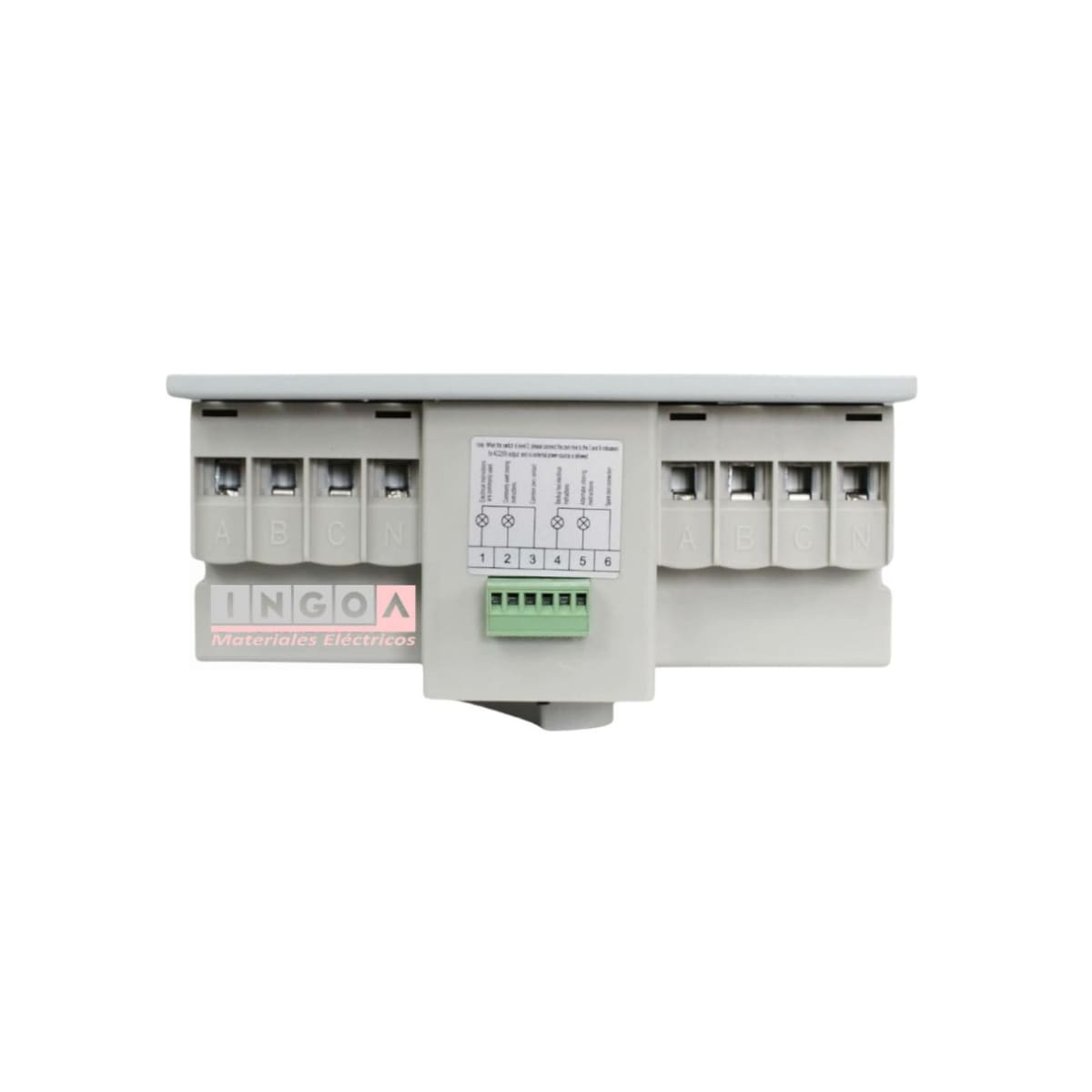 Switch de Transferencia Automatica 4 Polos 25A CNC6