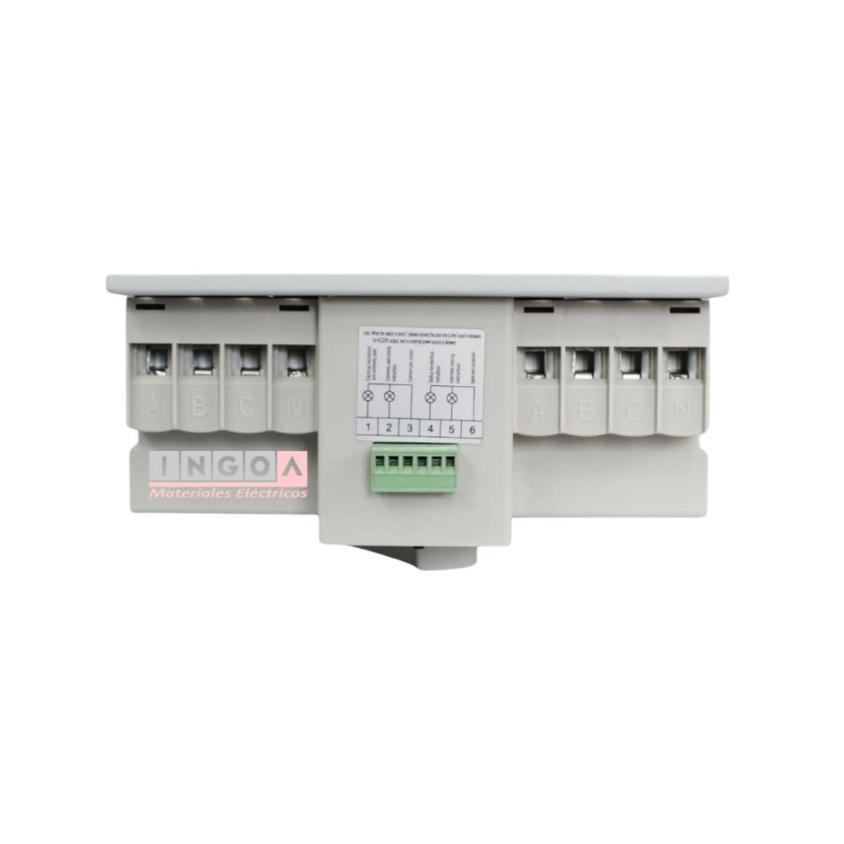 Switch de Transferencia Automatica 4 Polos 32A CNC6