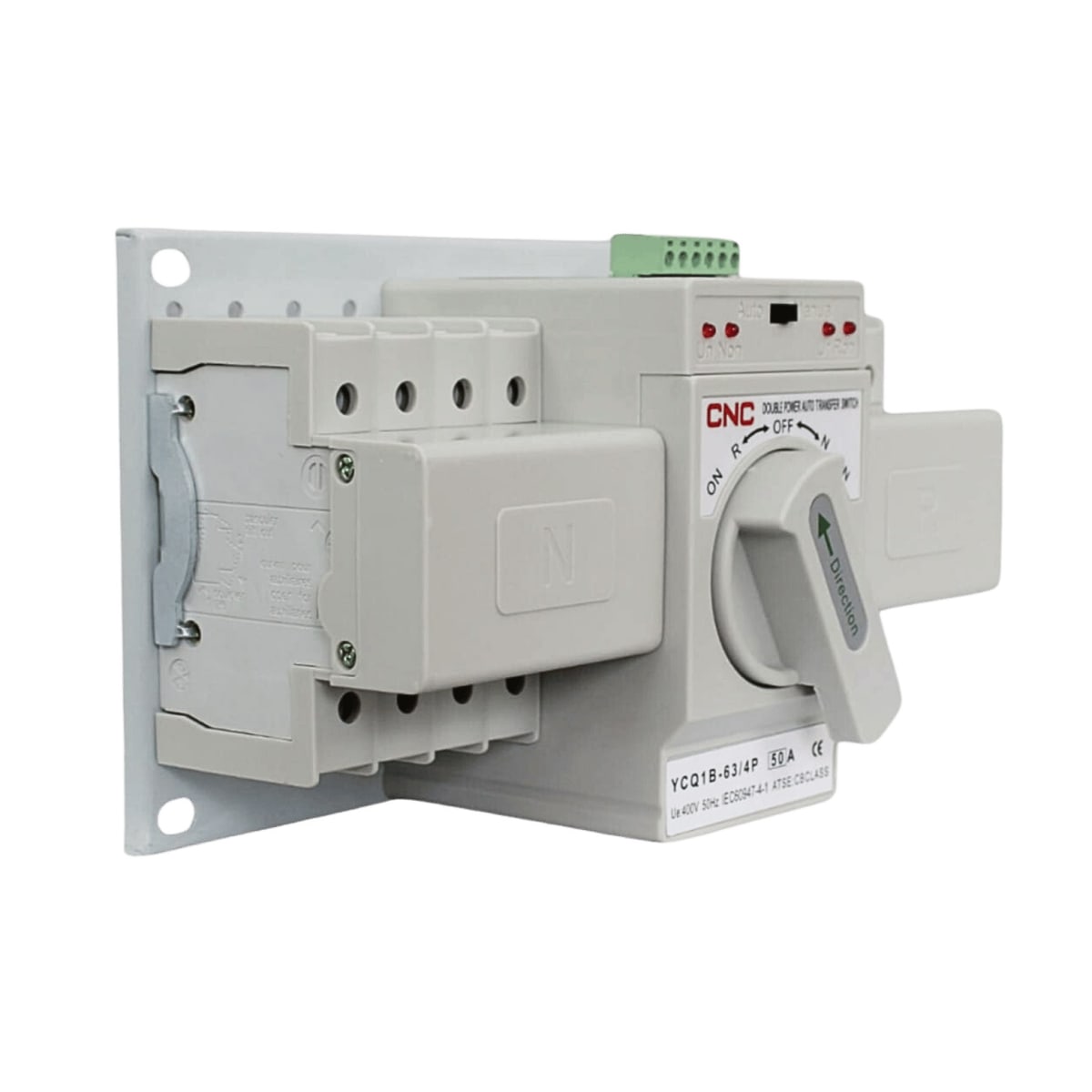Switch de Transferencia Automatica 4 Polos 50A CNC 0