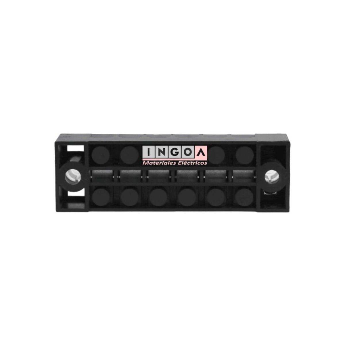 Regleta de Conexion Aislada 6P 15A - Vista 3