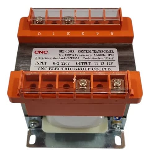 Transformador de Control 220Vac/12Vac 100VA OUT 8.2A - Imagen Principal