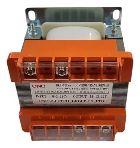 Transformador de Control 220Vac/12Vac 100VA OUT 8.2A3