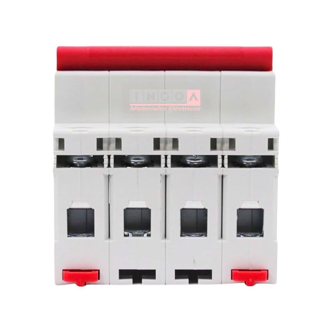 Int. Automatico CNC 4x32A 10KA Curva C - Vista 6