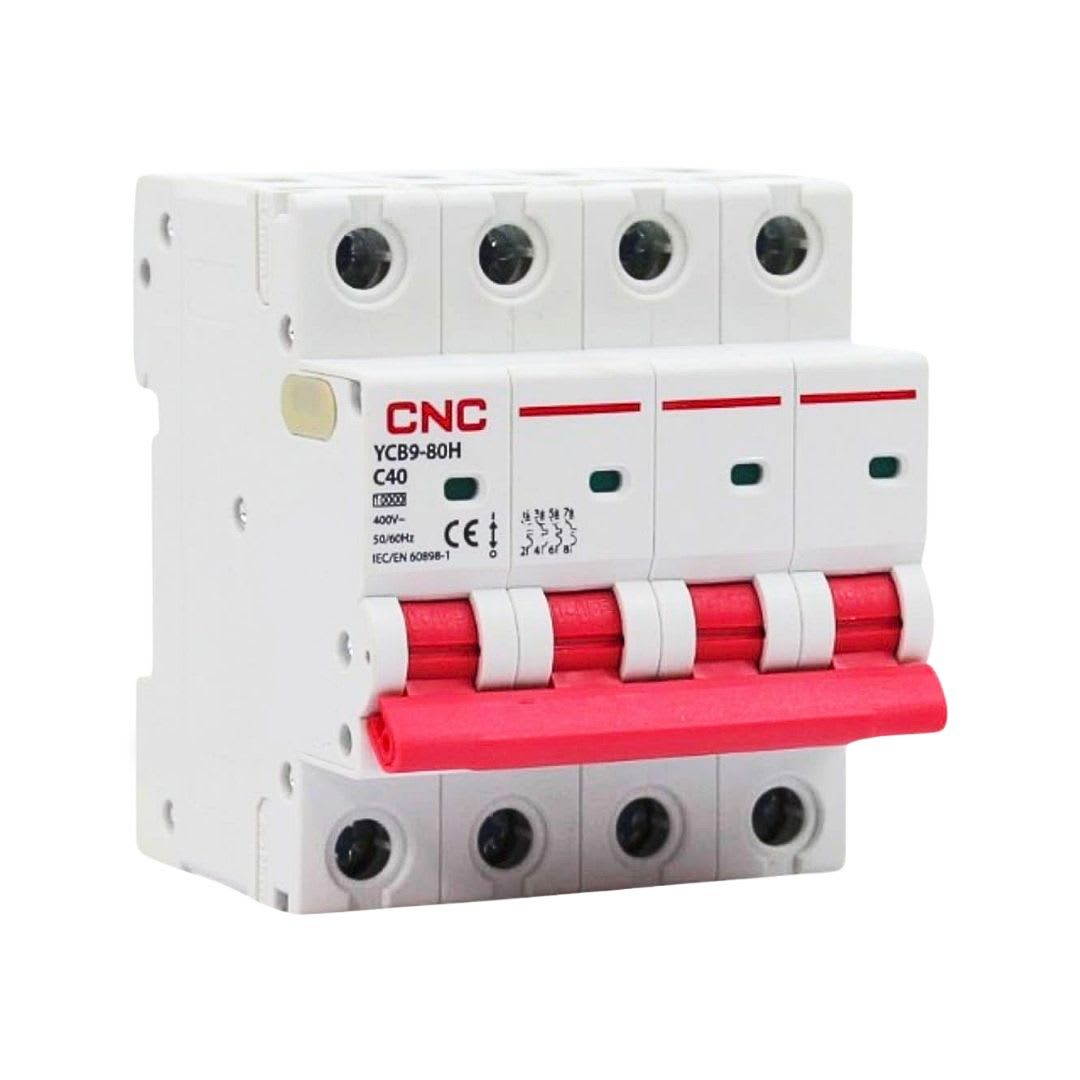 Int. Automatico CNC 4x40A 10KA Curva C 0