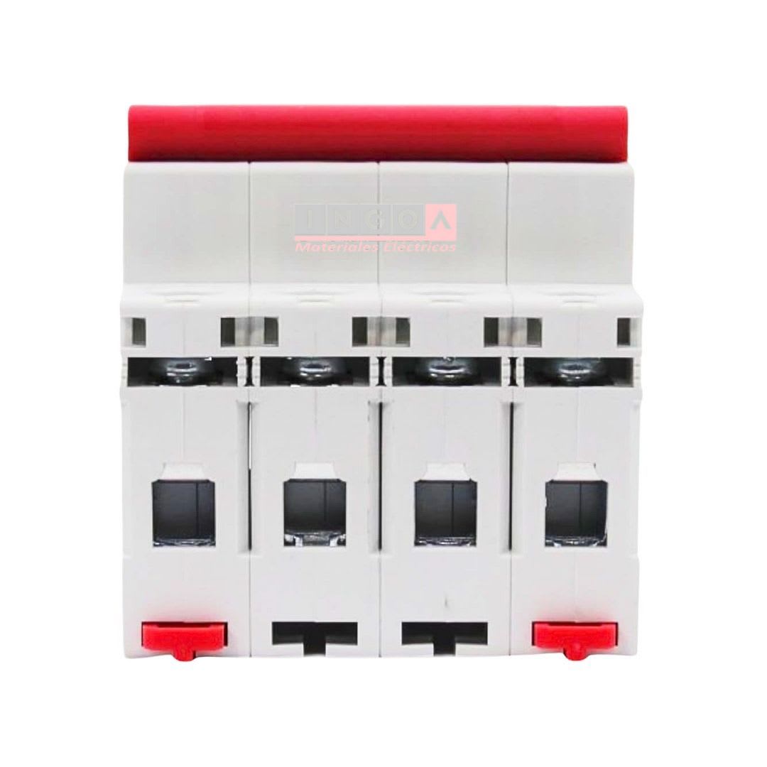 Int. Automatico CNC 4x63A 10KA Curva C - Vista 6