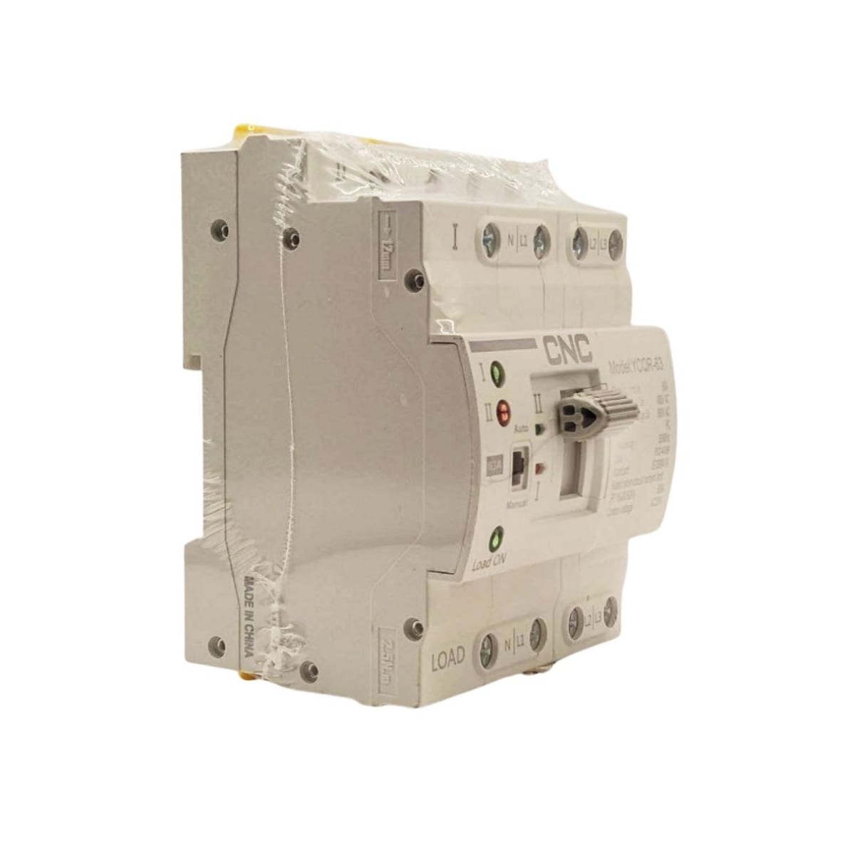 Switch de Transferencia Automatica 4 Polos 63A YCQR-63 CNC 0