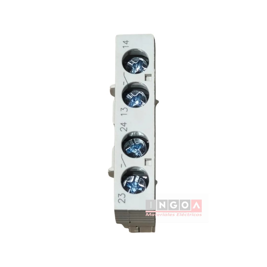 Contacto Auxiliar Frontal para Guardamotor 1NA+1NC - CNC - Vista 2