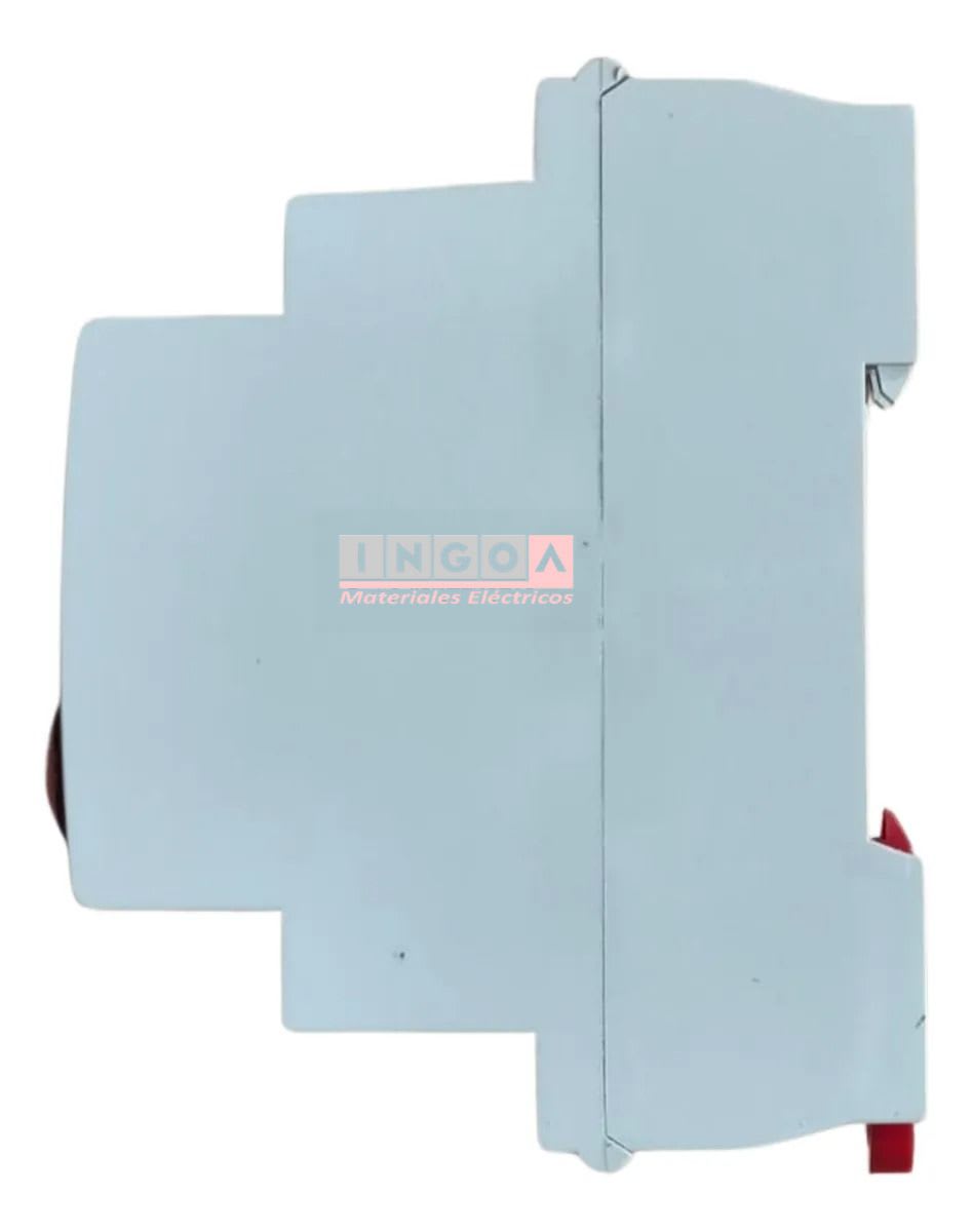 Luz Piloto a Riel Din Roja 220VAC IP20 YCD7 - CNC - Vista 4