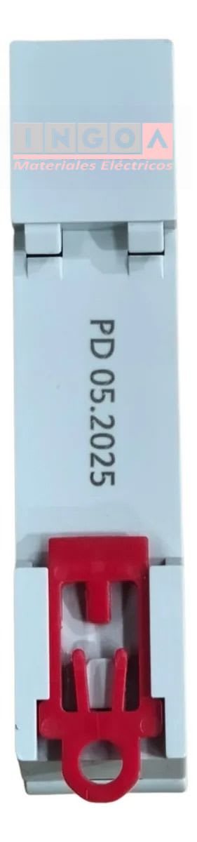 Luz Piloto a Riel Din Roja 220VAC IP20 YCD7 - CNC - Vista 6
