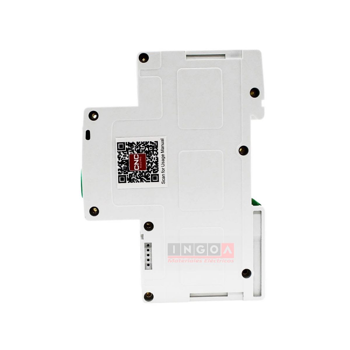 Interruptor Wifi Pro (L+N) 2P 63A 30ma 240Vac App Tuyasmart YCSiL-63WJ CNC - Vista 4