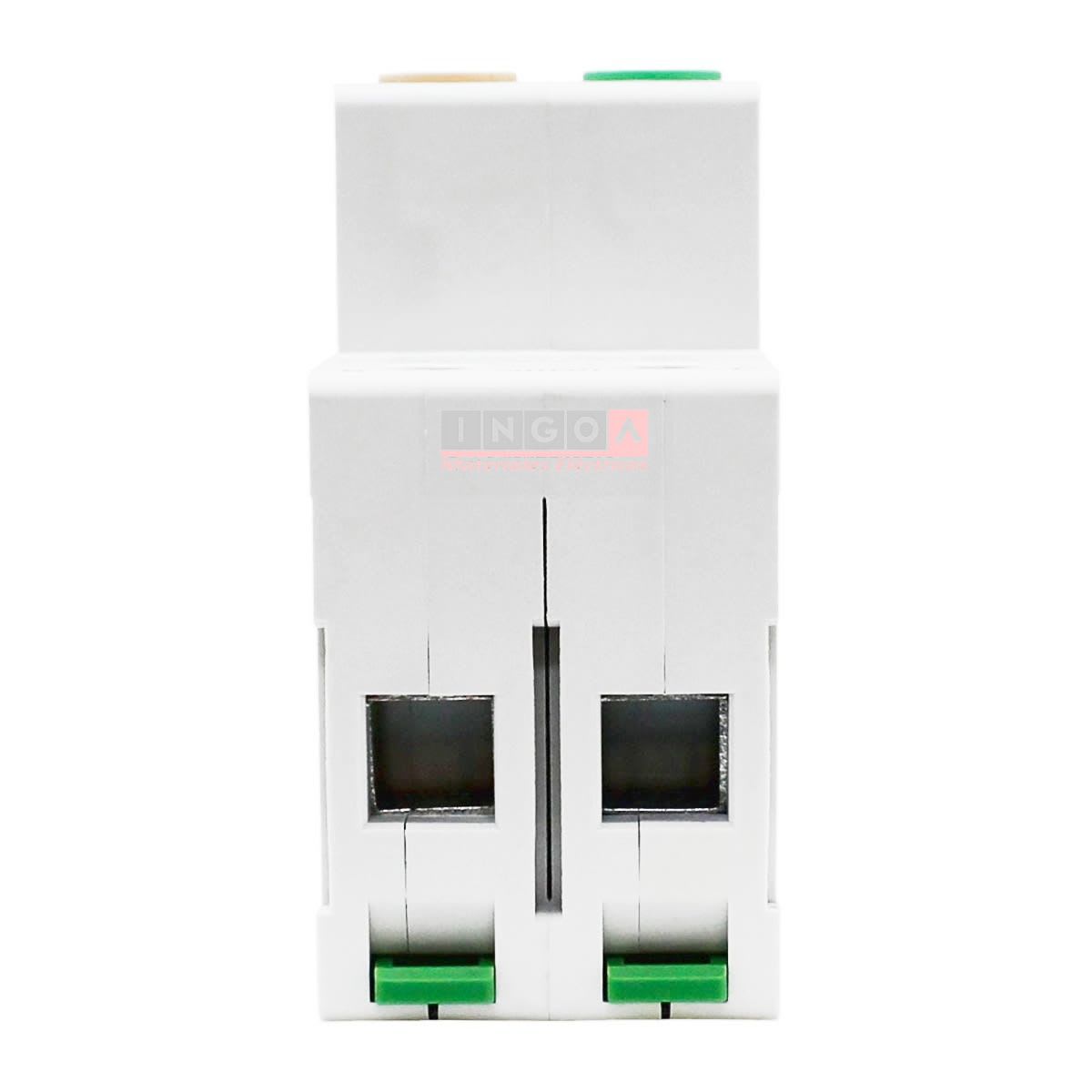 Interruptor Wifi Pro (L+N) 2P 63A 30ma 240Vac App Tuyasmart YCSiL-63WJ CNC - Vista 7