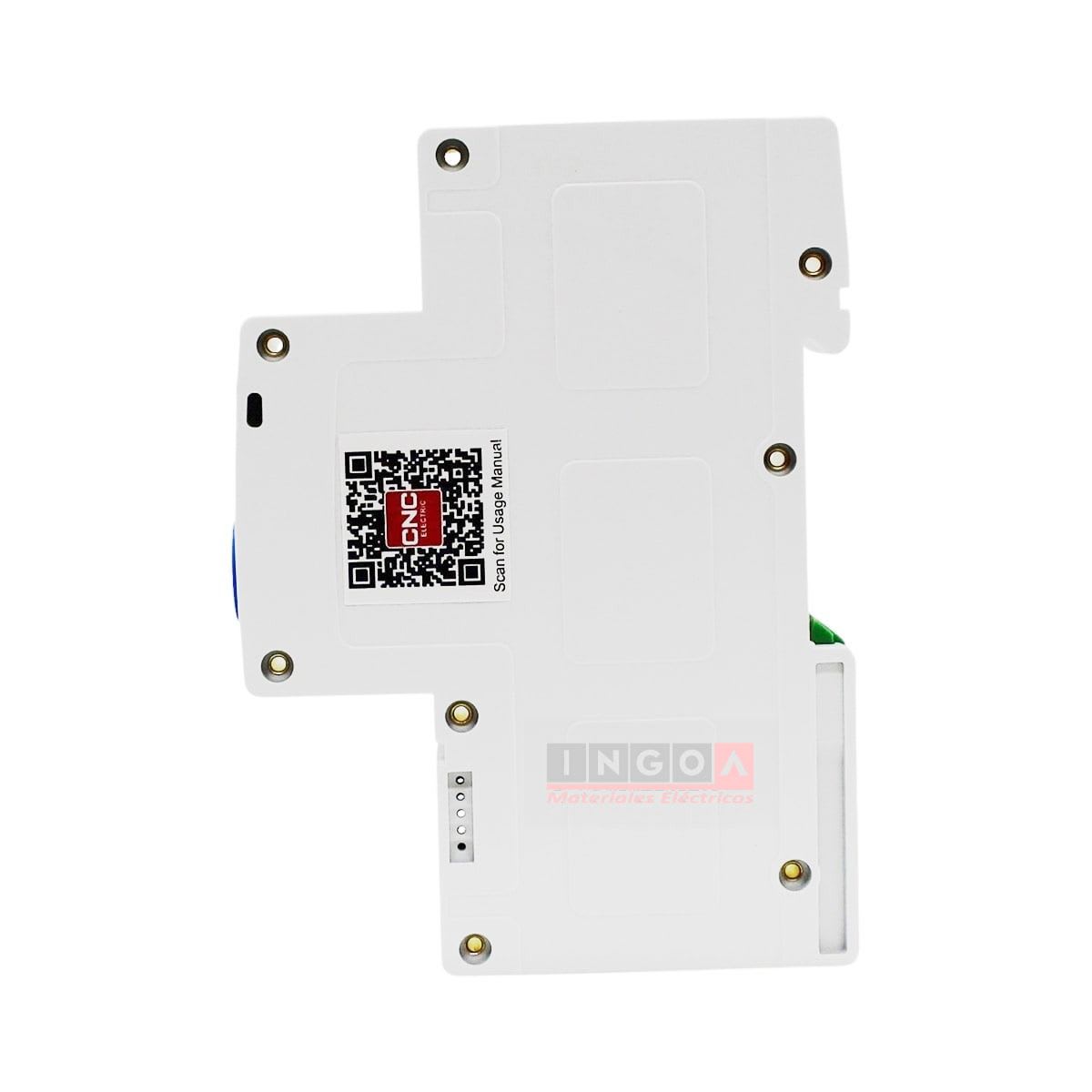 Interruptor Wifi On-Off (L+N) 1P 40A 240Vac App Tuyassmart YCSi-40W CNC - Vista 4
