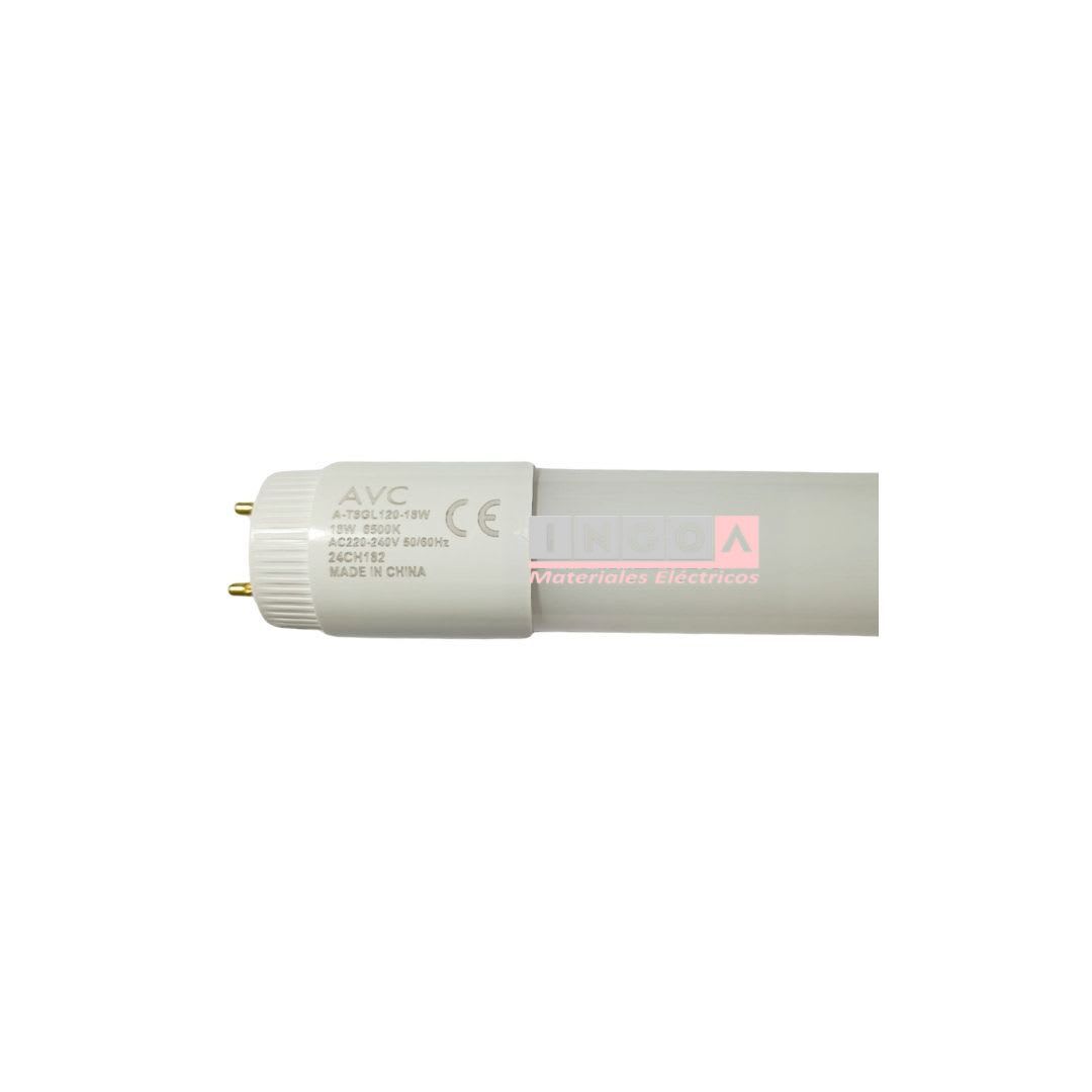 Tubo Led T8 Vidrio 18W 120cm 1400lm 6500k  - AVC - Vista 2