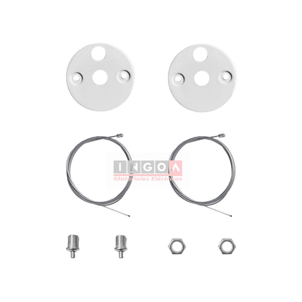 Lámpara Led Lineal Colgante Blanca 60W 4000K V-LCL-2048 - Vellmax - Vista 3
