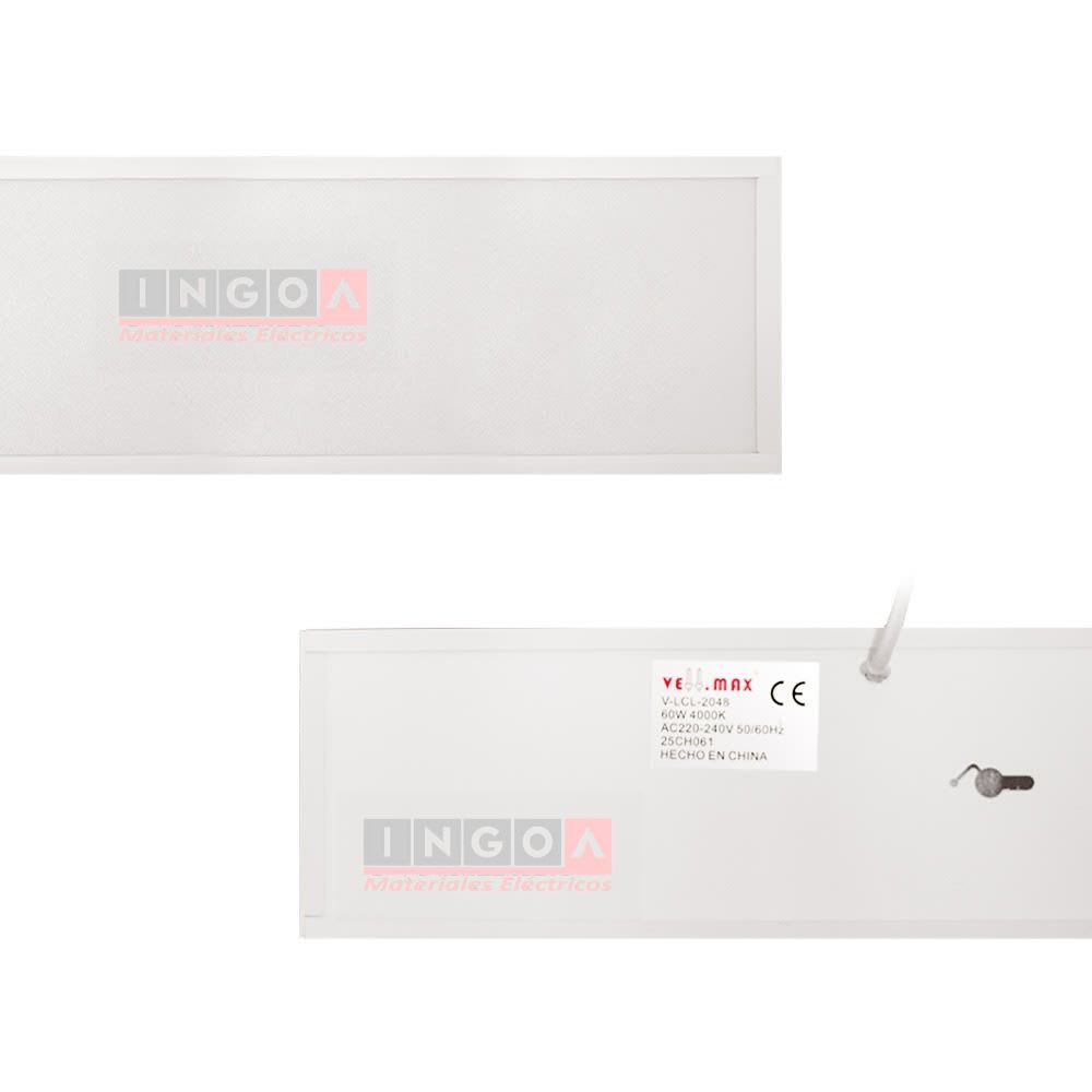 Lámpara Led Lineal Colgante Blanca 60W 4000K V-LCL-2048 - Vellmax - Vista 4