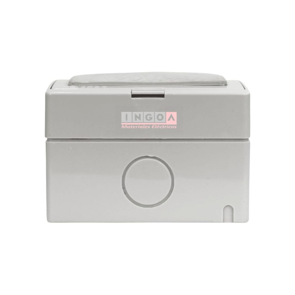 Hidrobox Interperie con Enchufe Triple 10/16A 250V IP55 Vellmax6