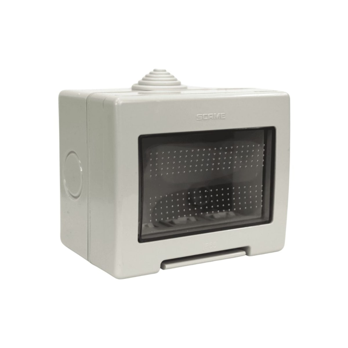 Casquete Caja Hidrobox Interperie 3 Mod. IP55 98x82x66mm - Scame 0