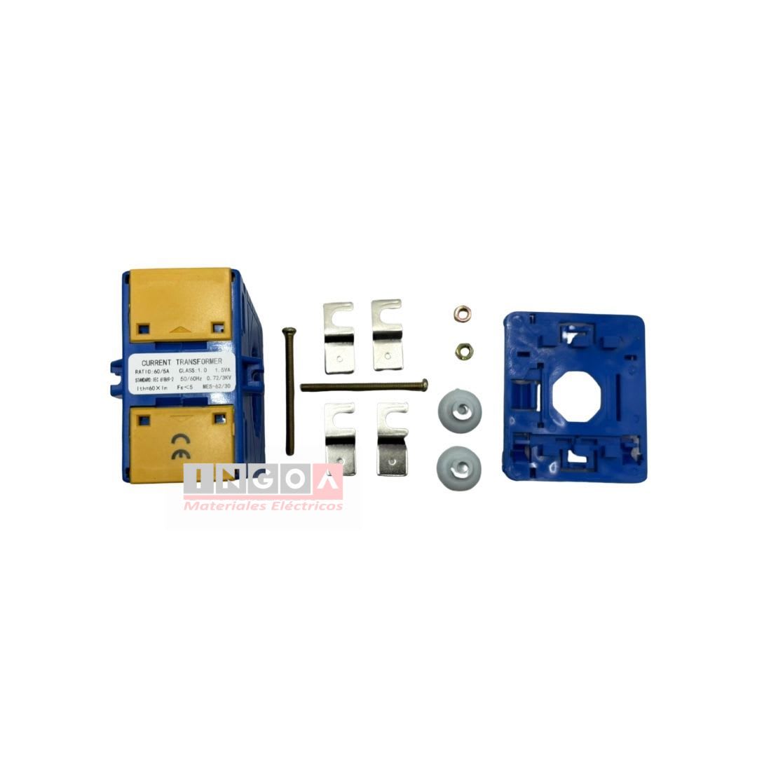 Transformador de Corriente Toroide 60/5A Clase 1 TUN6
