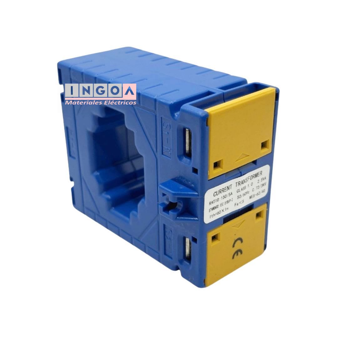 Transformador de Corriente Toroide 150/5A Clase 1 TUN2