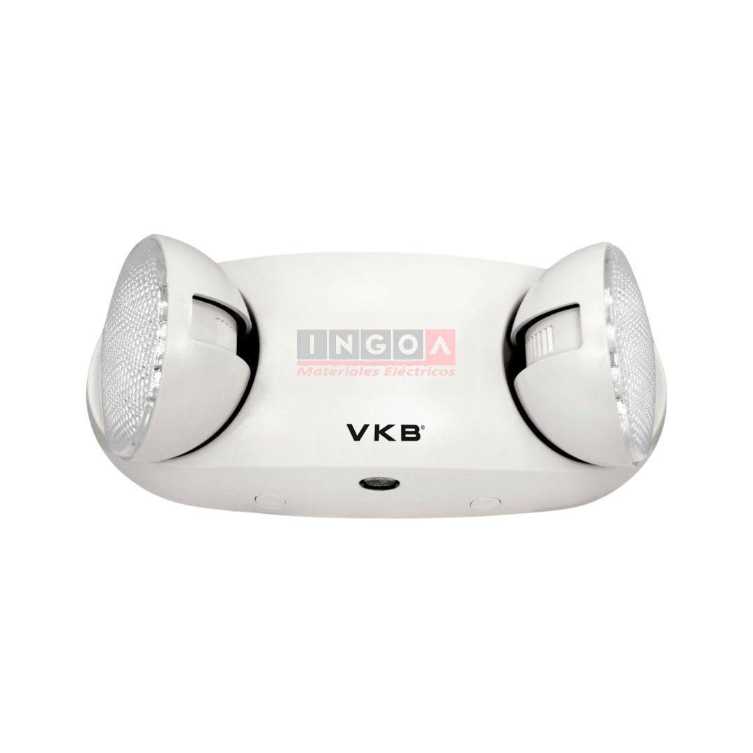 Lampara de Emergencia Led 2,4W 6500K Focos Redondos Lexo/VKB3