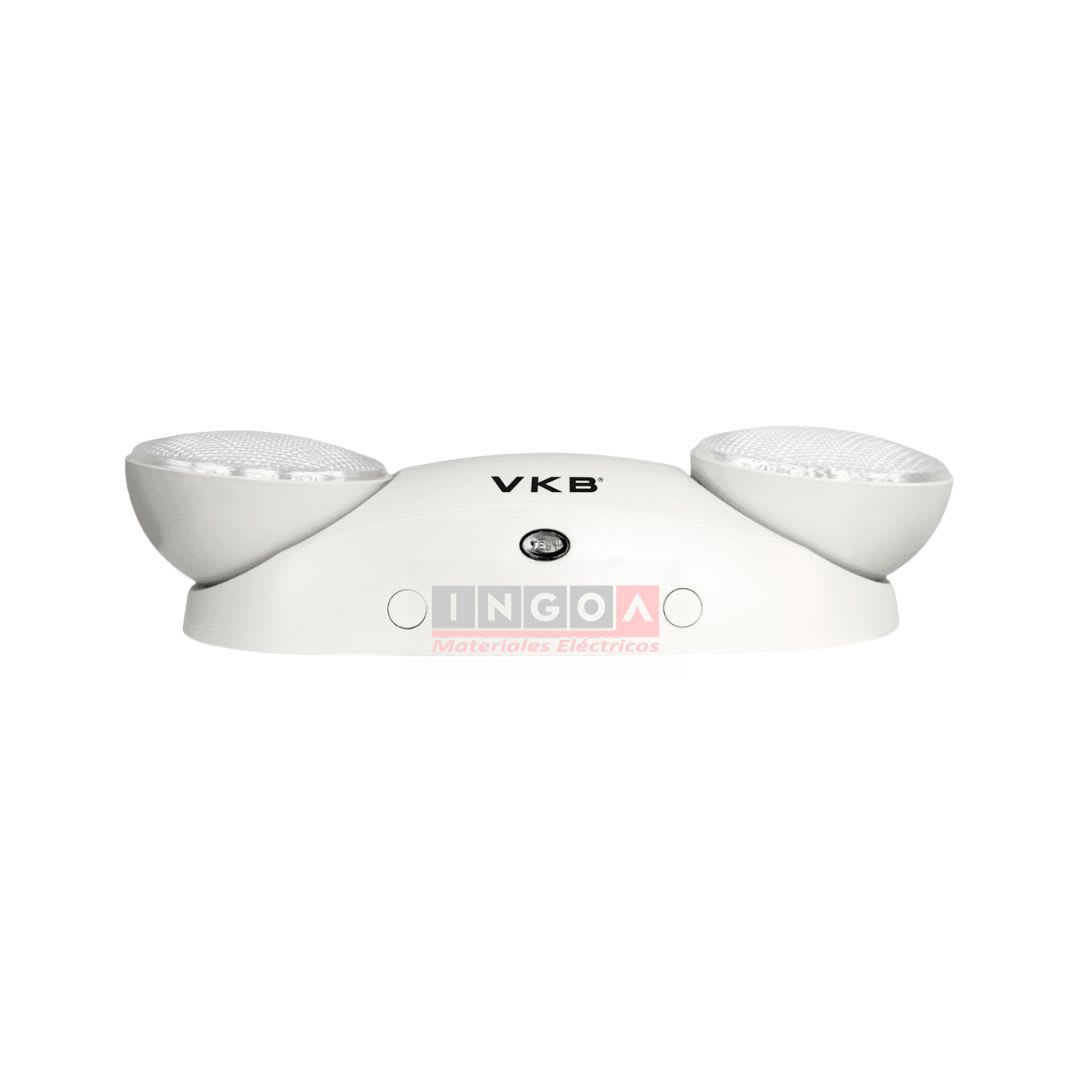 Lampara de Emergencia Led 2,4W 6500K Focos Redondos Lexo/VKB6
