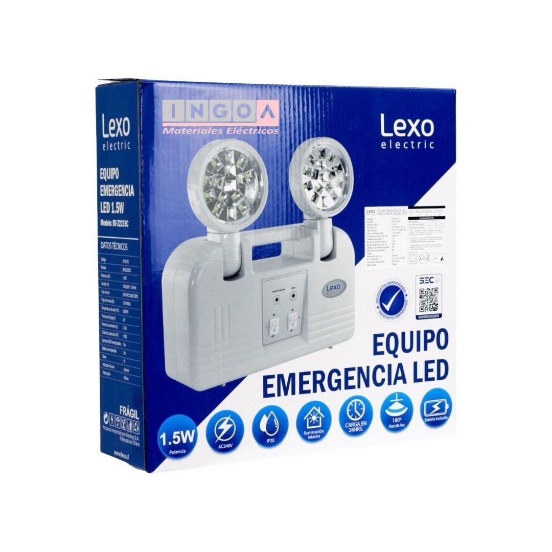 Lampara de Emergencia Led 6500K EEP Mickey Lexo6