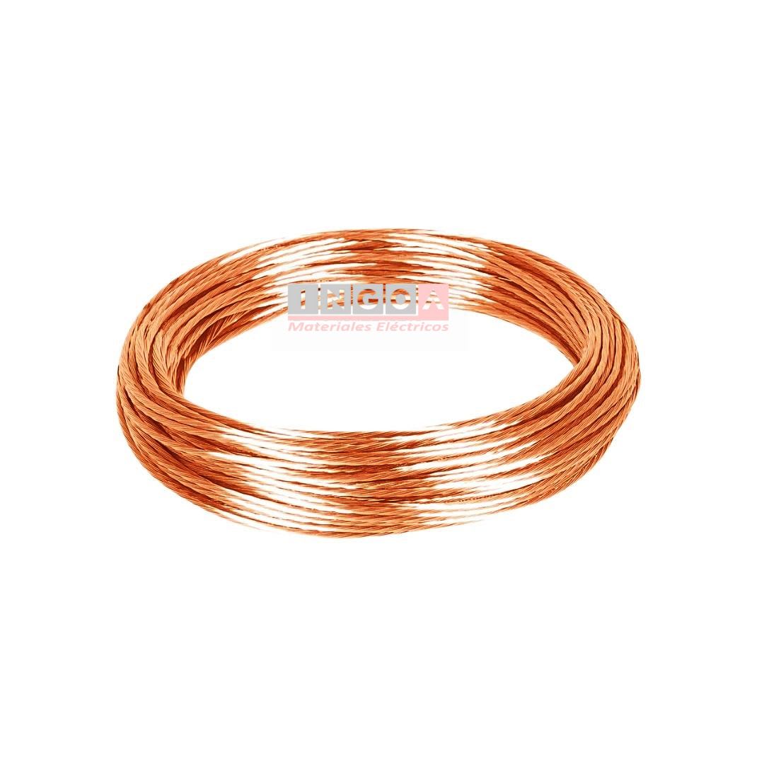 Cable Cobre Desnudo 6AWG (13,3mm2) 7H x Mt4