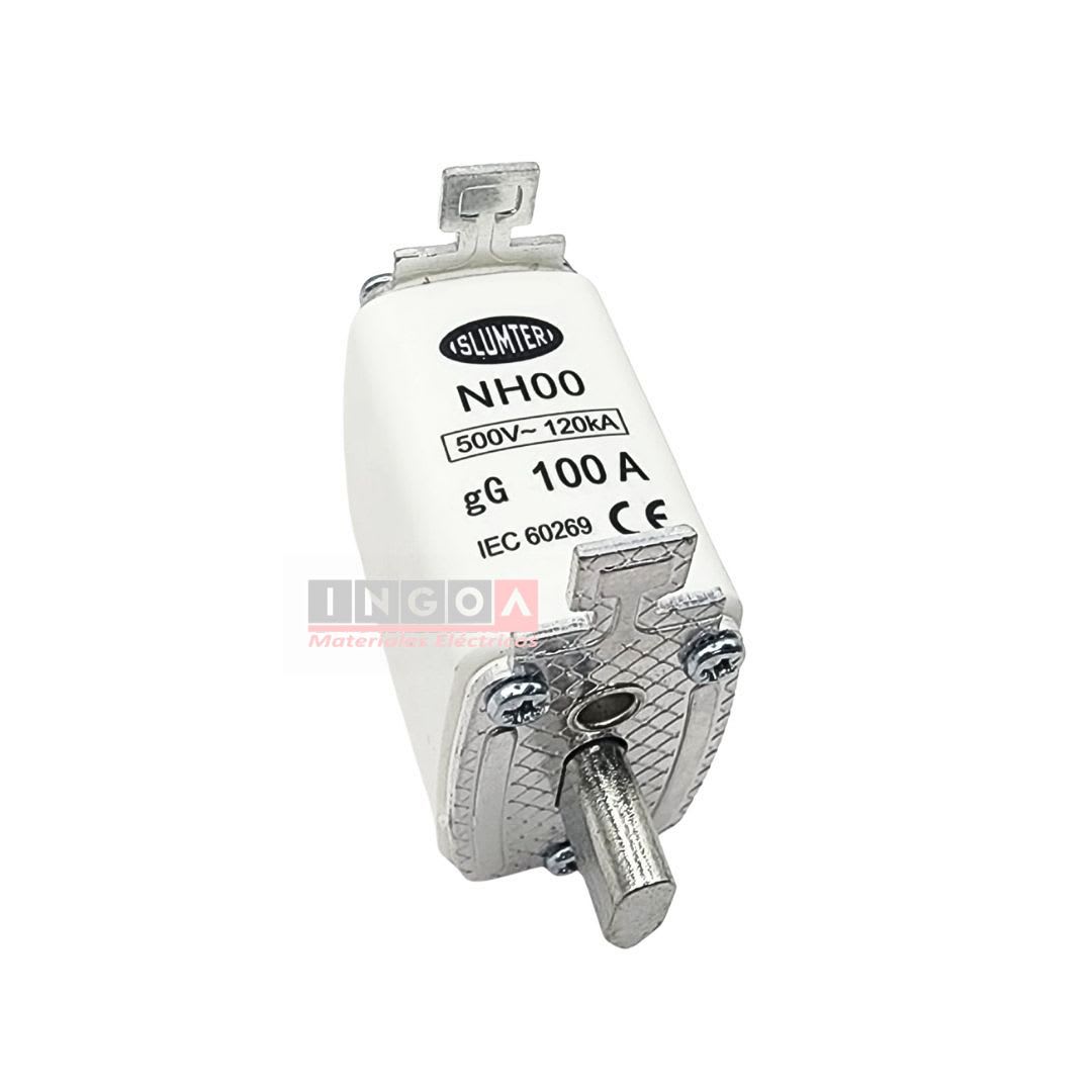 Fusible NH00 100A gG 500Vac 120kA - Vista 2
