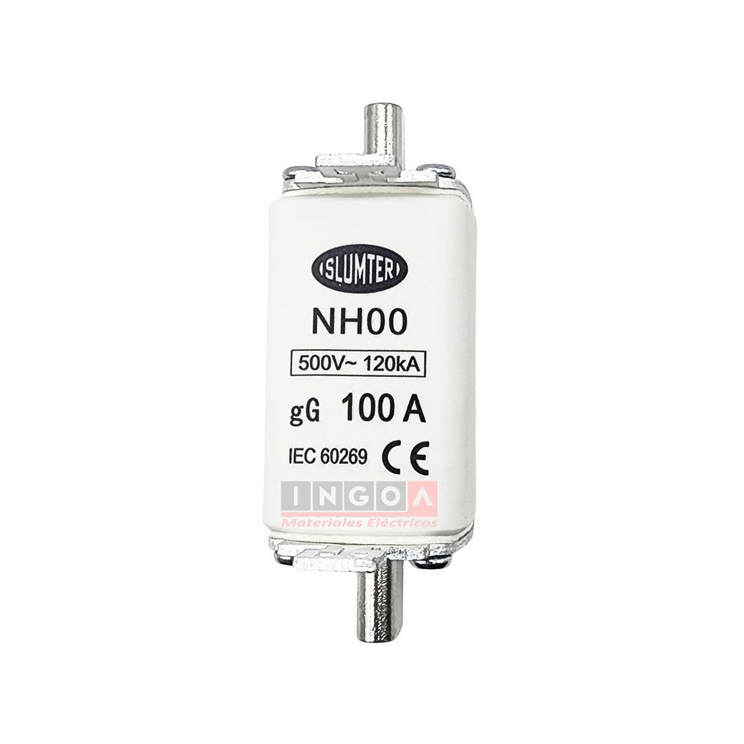 Fusible NH00 100A gG 500Vac 120kA - Vista 3