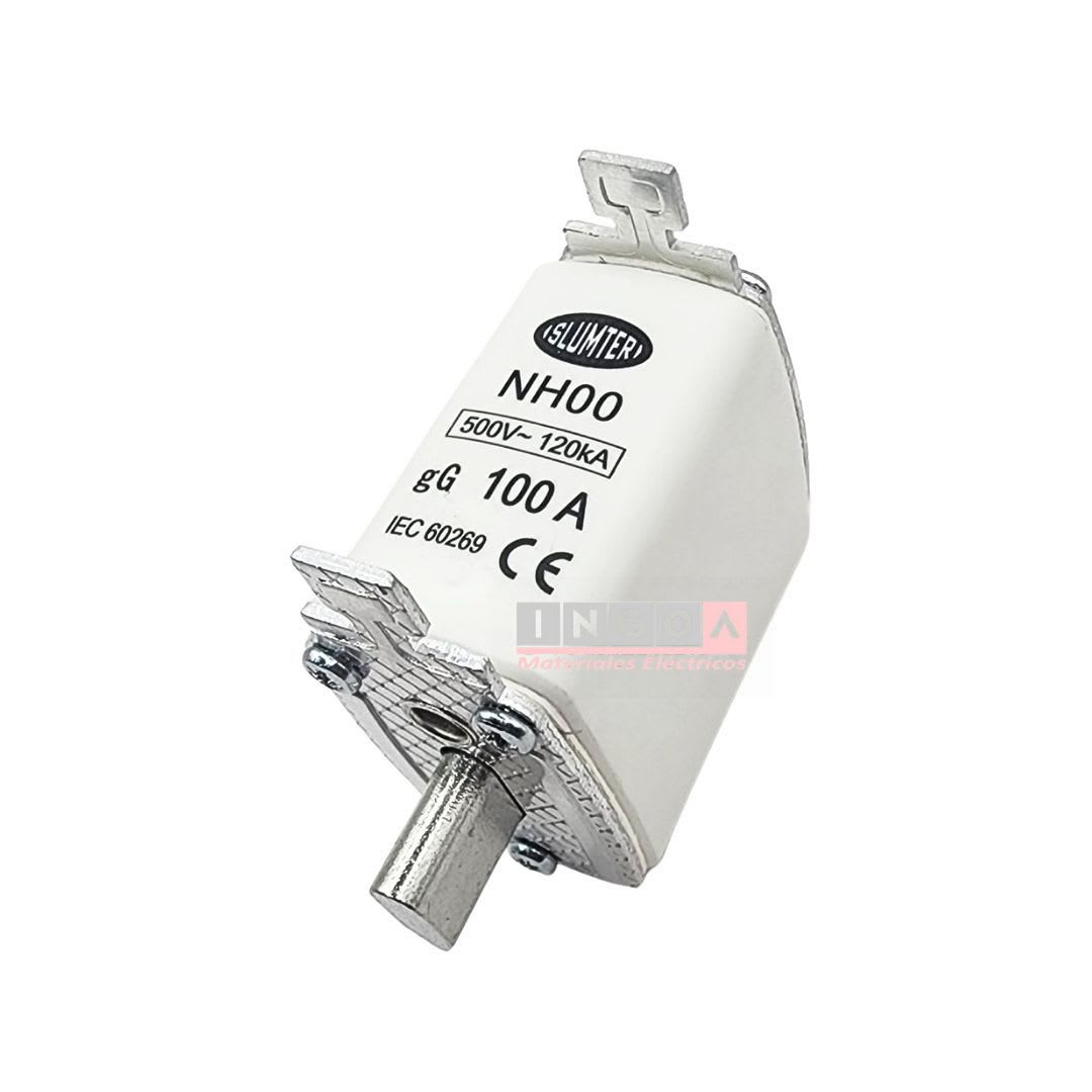 Fusible NH00 100A gG 500Vac 120kA - Vista 4
