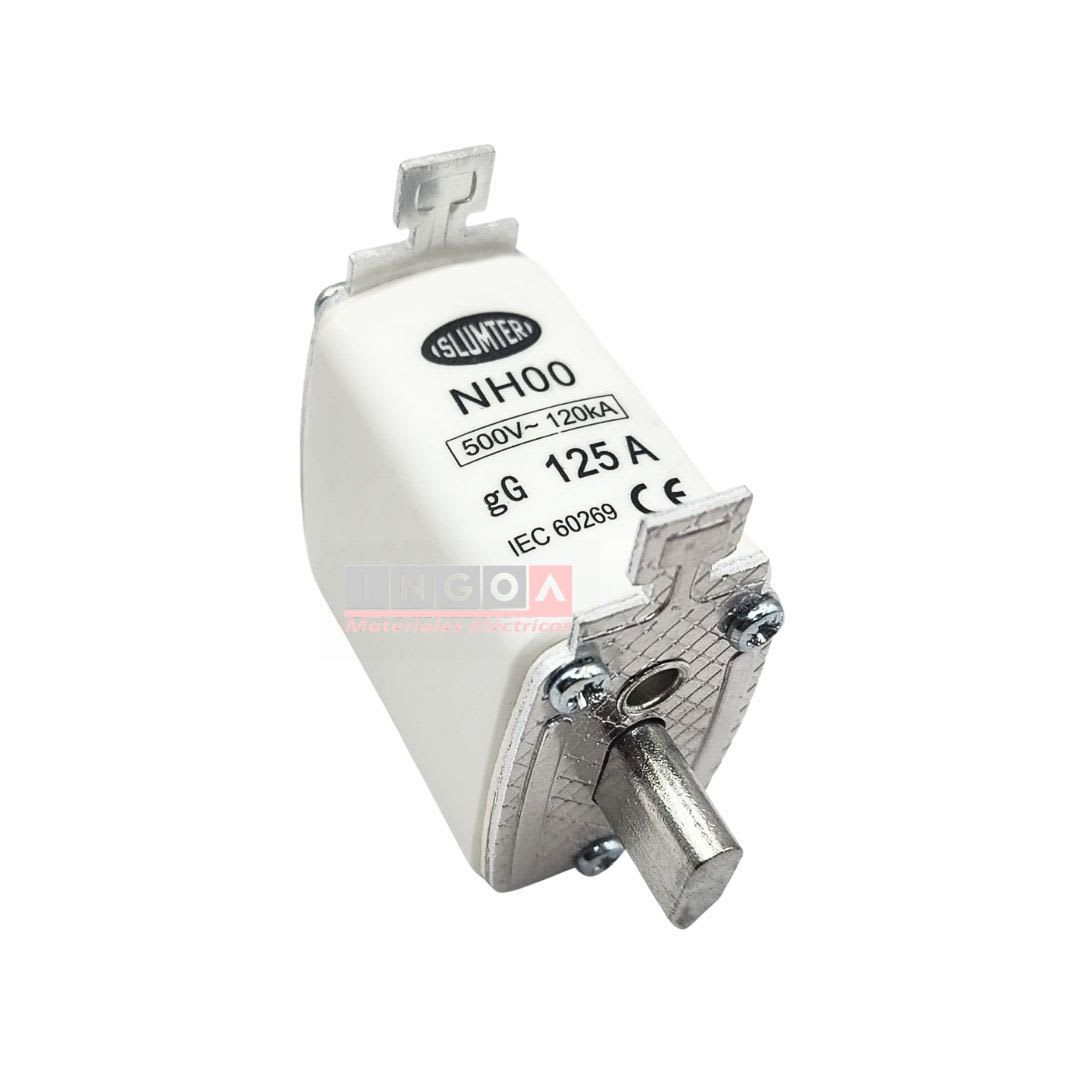 Fusible NH00 125A gG 500Vac 120kA - Vista 2
