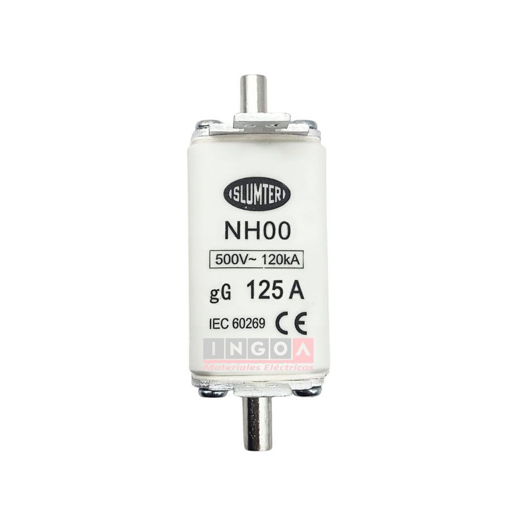 Fusible NH00 125A gG 500Vac 120kA - Vista 3