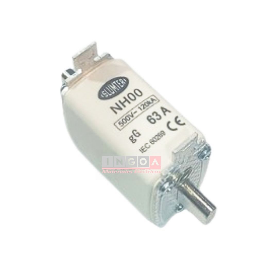 Fusible NH00 63A gG 500Vac 120kA3