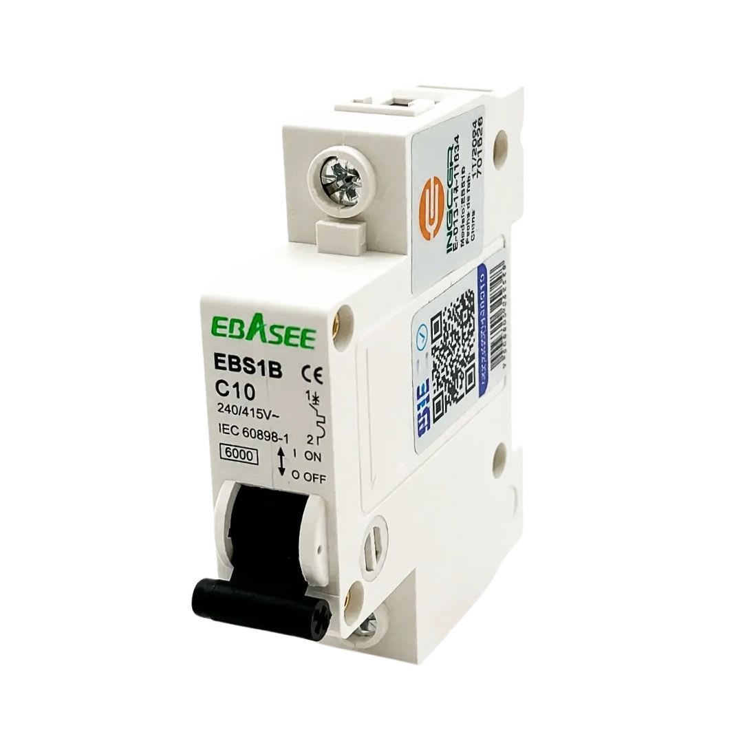 Int. Automatico Ebasee 1x10A 6KA Curva C - Imagen Principal