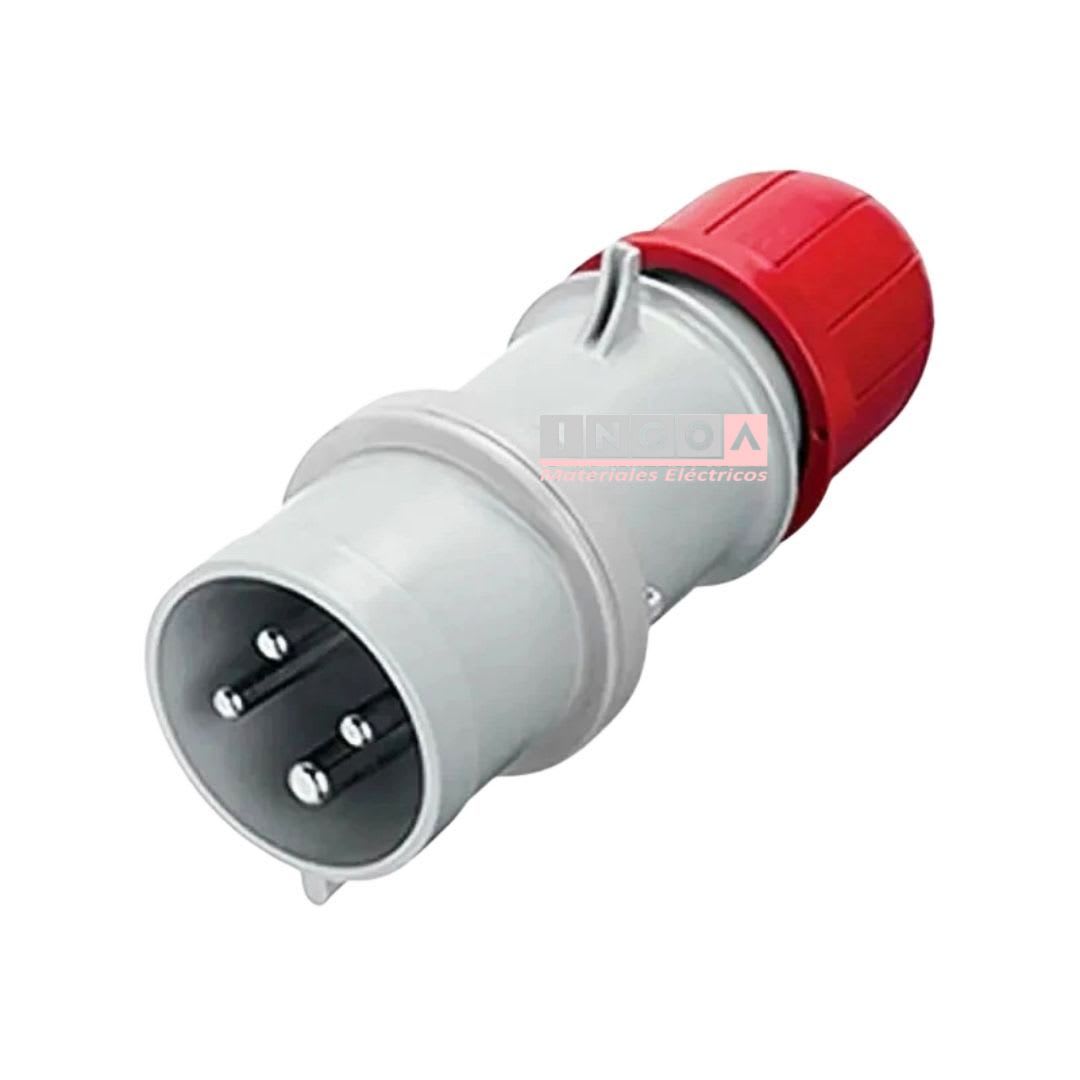 Enchufe Ind. Macho Volante 3P+T 16A 380V IP44 - Scame3