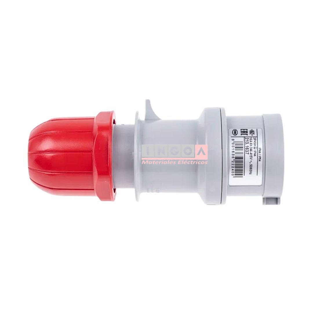 Enchufe Ind. Macho Volante 3P+N+T 16A 380V IP44 - Scame4