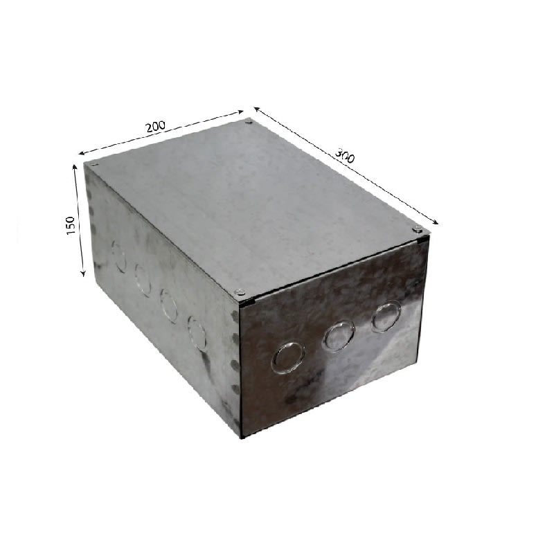 Caja Metalica Pregalvanizada C23 300X200X150MM2