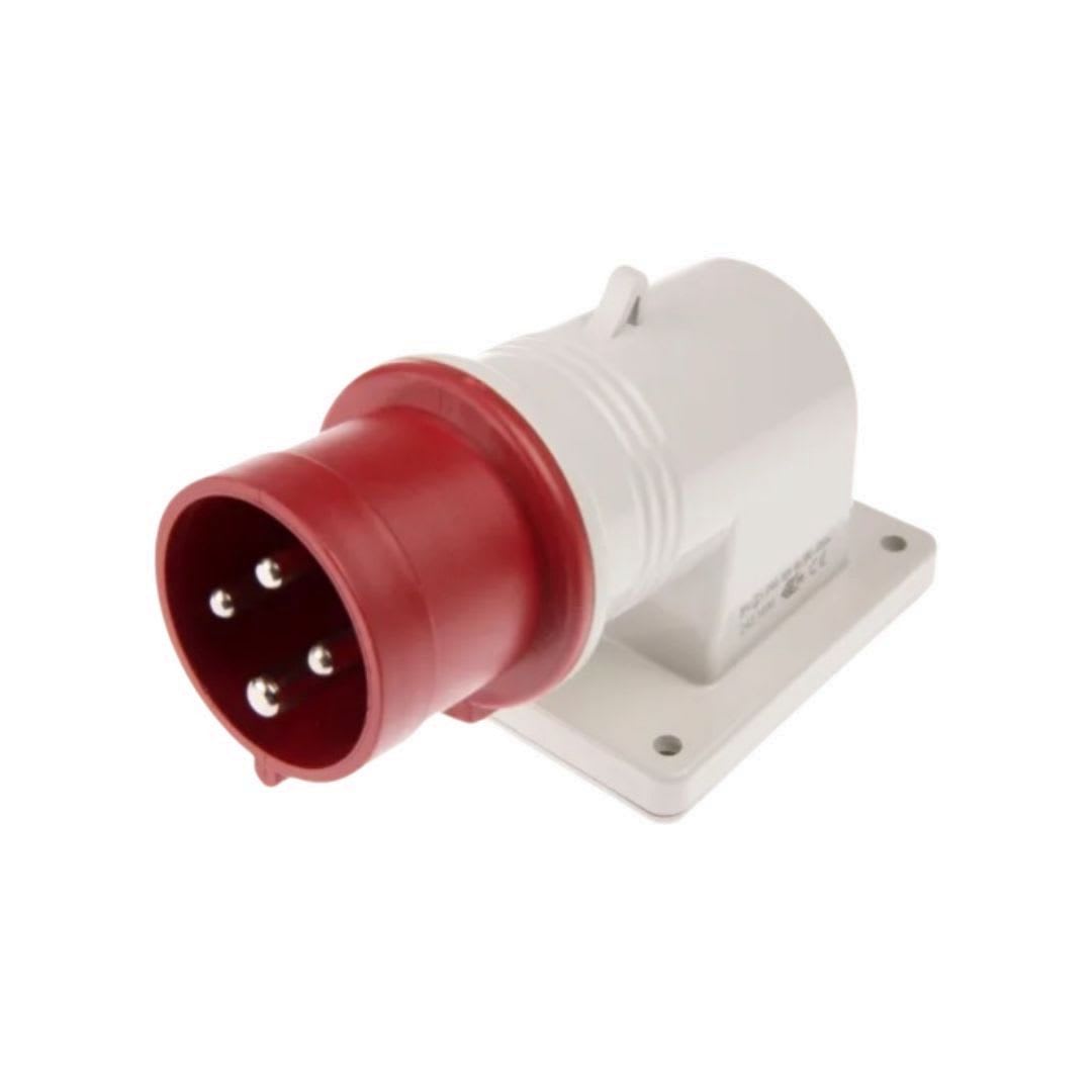 Enchufe Ind. Macho Sobrepuesto 3P+T 16A 380V IP44 - Scame 0